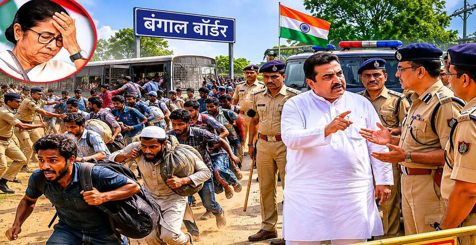 बांग्लादेशी नागरिकों की वापसी: पश्चिम बंगाल में अवैध घुसपैठ पर सख्त कार्रवाई