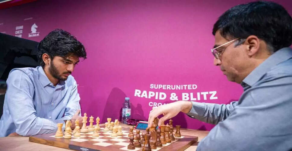 विश्व शतरंज में आनंद और गुकेश की अद्वितीय उपलब्धियाँ