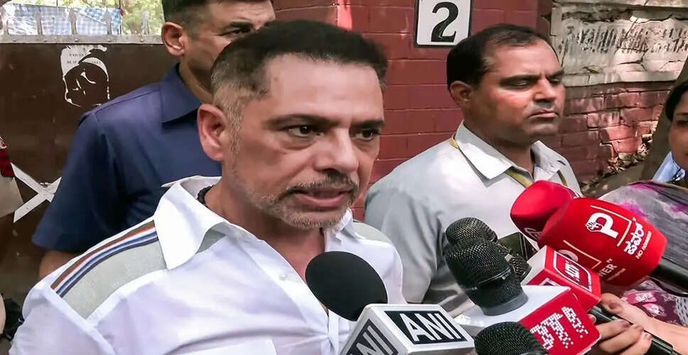 रॉबर्ट वाड्रा को शिखोपुर भूमि सौदे मामले में मिली जमानत