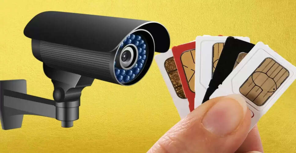 CCTV कैमरों में SIM कार्ड का महत्व: सुरक्षा में वृद्धि के लिए एक स्मार्ट विकल्प