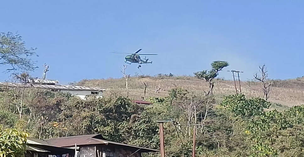 मणिपुर में सुरक्षा बलों का बड़ा आतंकवाद विरोधी अभियान