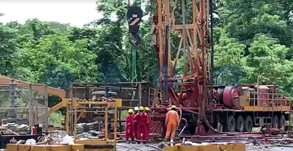 सिवासागर में गैस रिसाव पर नियंत्रण: ONGC की सफल कार्रवाई