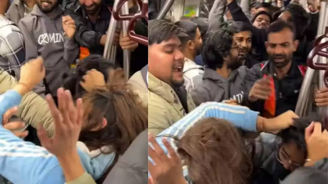 दिल्ली मेट्रो में महिलाओं के बीच झगड़ा: वायरल वीडियो ने मचाई हलचल