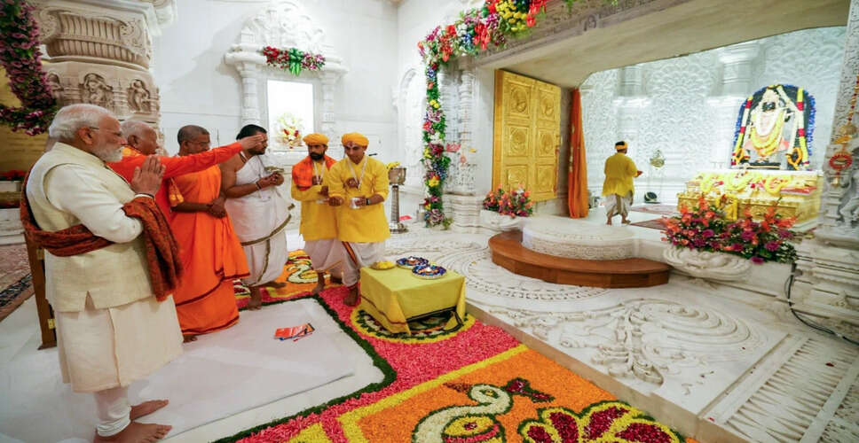 प्रधानमंत्री मोदी ने राम नवमी पर दी शुभकामनाएं, भगवान राम के आदर्शों का किया स्मरण