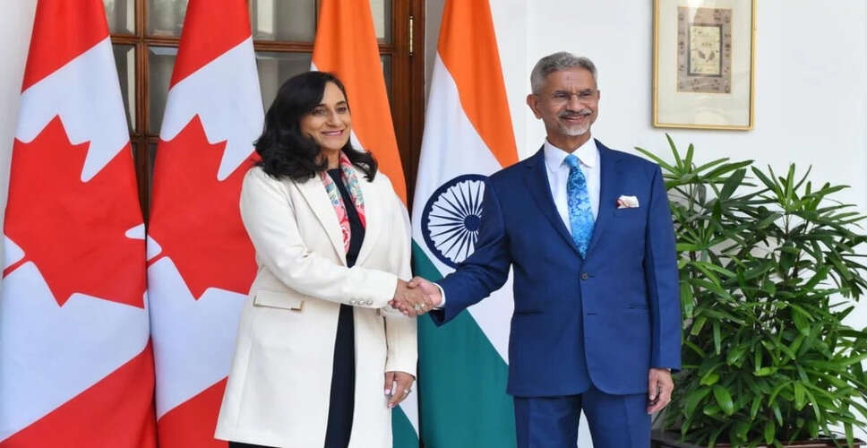 भारत और कनाडा के रिश्तों में नई शुरुआत: अनीता आनंद की यात्रा