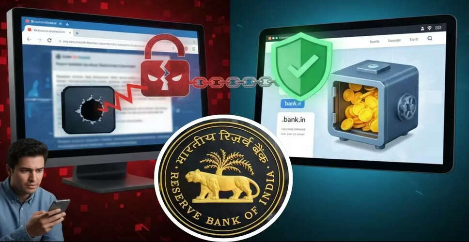बैंकों के नए डोमेन नाम: साइबर ठगी से सुरक्षा का नया उपाय
