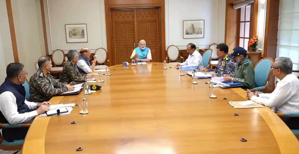 भारत-पाकिस्तान तनाव: मोदी की बैठक में सुरक्षा मुद्दों पर चर्चा