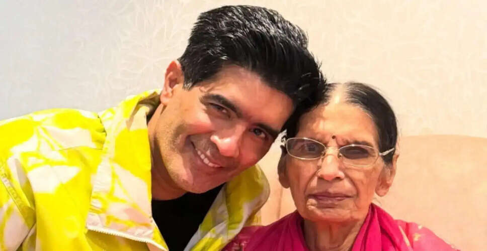 मनिष मल्होत्रा की मां का निधन, बॉलीवुड सेलेब्स ने दी श्रद्धांजलि