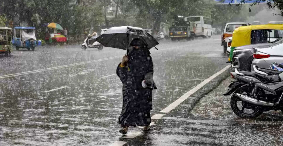 Monsoon Update: IMD Predicts Heavy Rainfall Across India from June 22-27