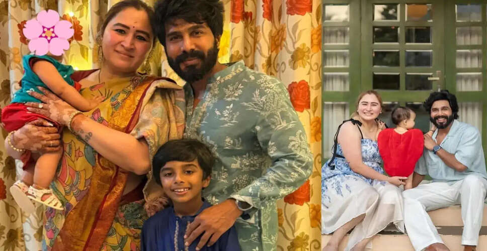 ज्वाला गुट्टा और विष्णु विशाल की बेटी मीरा का पहला जन्मदिन मनाया गया