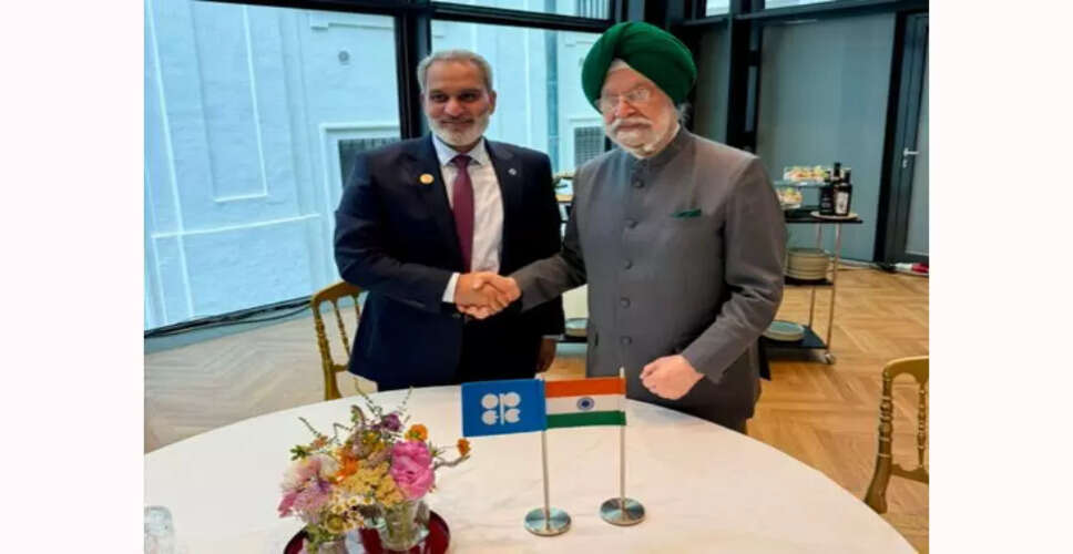 भारत और ओपेक के बीच मजबूत साझेदारी पर चर्चा