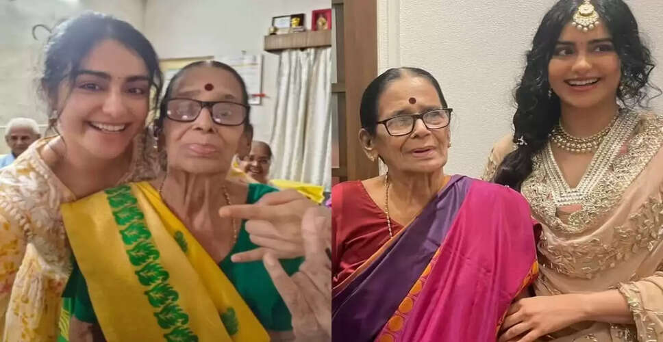 अदा शर्मा की नानी का निधन: एक्ट्रेस पर टूटा दुखों का पहाड़