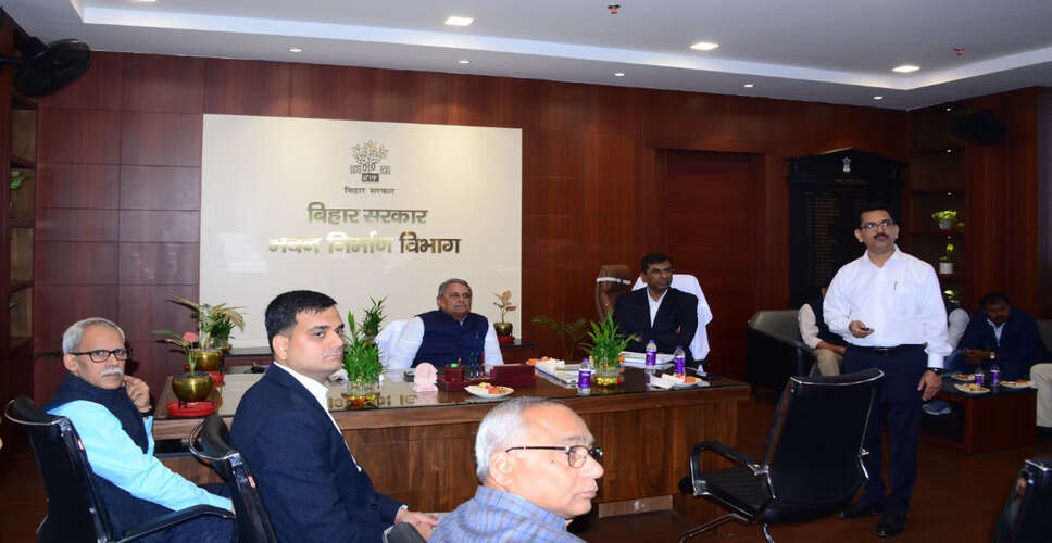 विजय कुमार चौधरी ने भवन निर्माण विभाग का कार्यभार संभाला