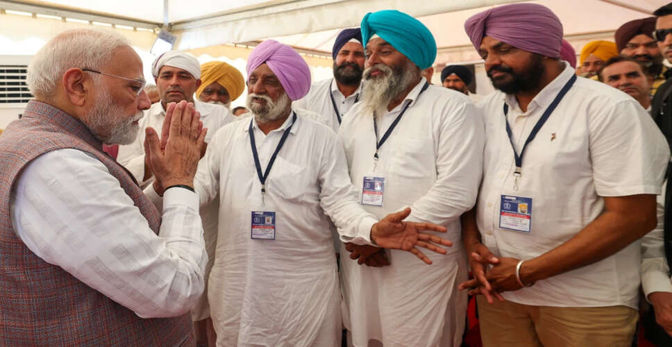 पंजाब बाढ़ प्रभावित क्षेत्रों के लिए पीएम मोदी ने की 1600 करोड़ रुपये की सहायता की घोषणा