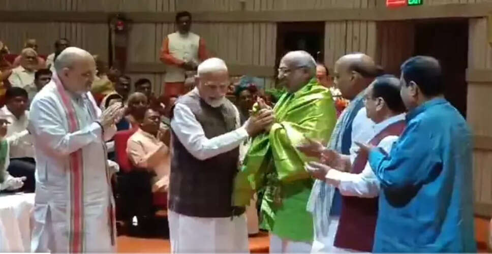 सीपी राधाकृष्णन को NDA की उपाध्यक्ष पद के लिए समर्थन