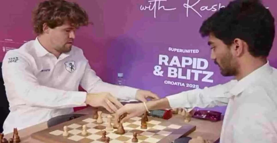 D Gukesh ने Magnus Carlsen को दूसरी बार हराया, Carlsen ने कहा 'मुझे खेल में मजा नहीं आ रहा'