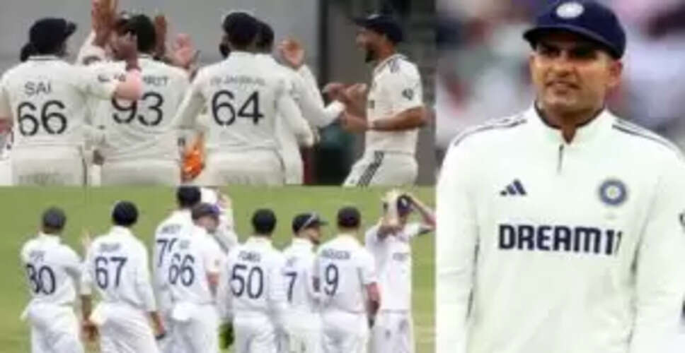 कप्तान शुभमन गिल ने पहले टेस्ट की हार के बाद दो खिलाड़ियों को किया बाहर