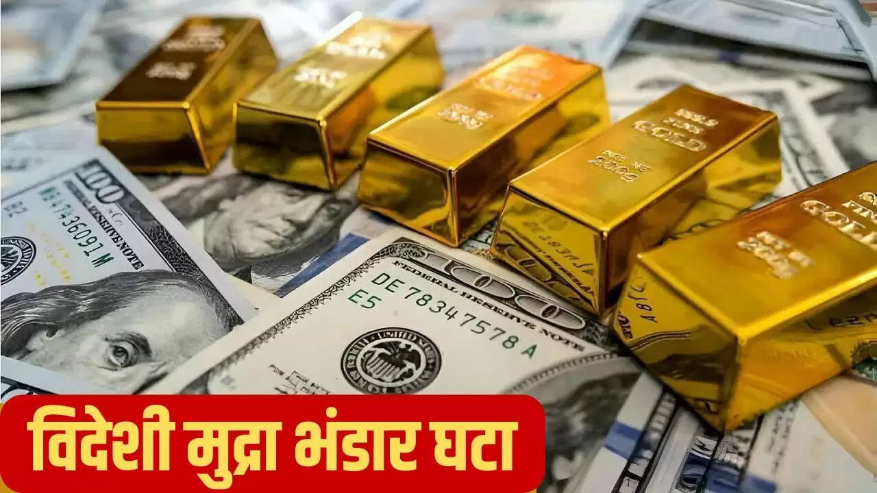 भारत के विदेशी मुद्रा भंडार में भारी कमी, एक हफ्ते में 5.6 अरब डॉलर की गिरावट