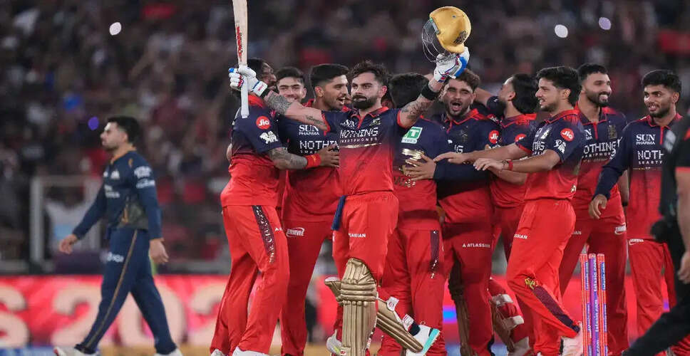 RCB ने जीती IPL 2023, विराट कोहली ने दिखाई शानदार बल्लेबाजी