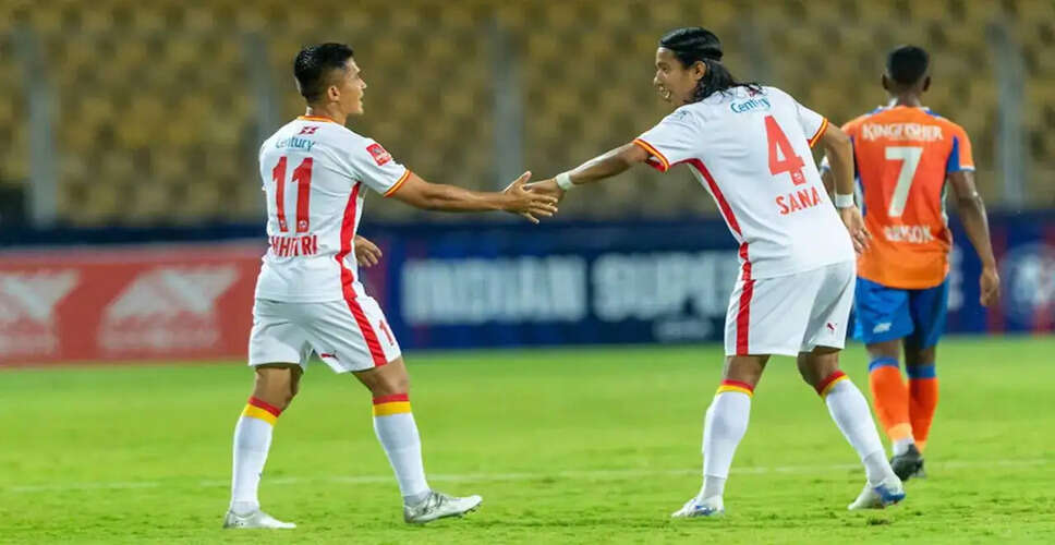 बेंगलुरु एफसी ने एफसी गोवा को 2-0 से हराया, शीर्ष चार की दौड़ में मजबूती