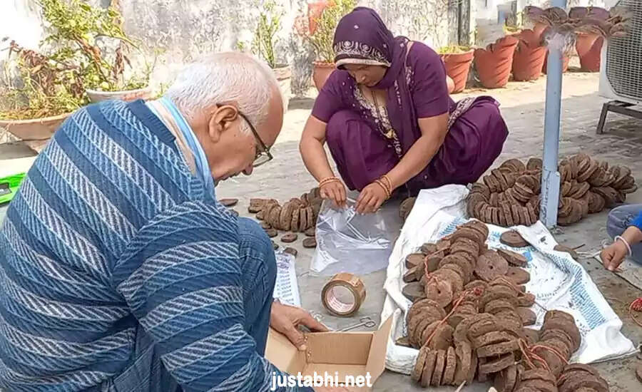 सहारनपुर के किसान ने गोबर से कमाई का नया तरीका खोजा