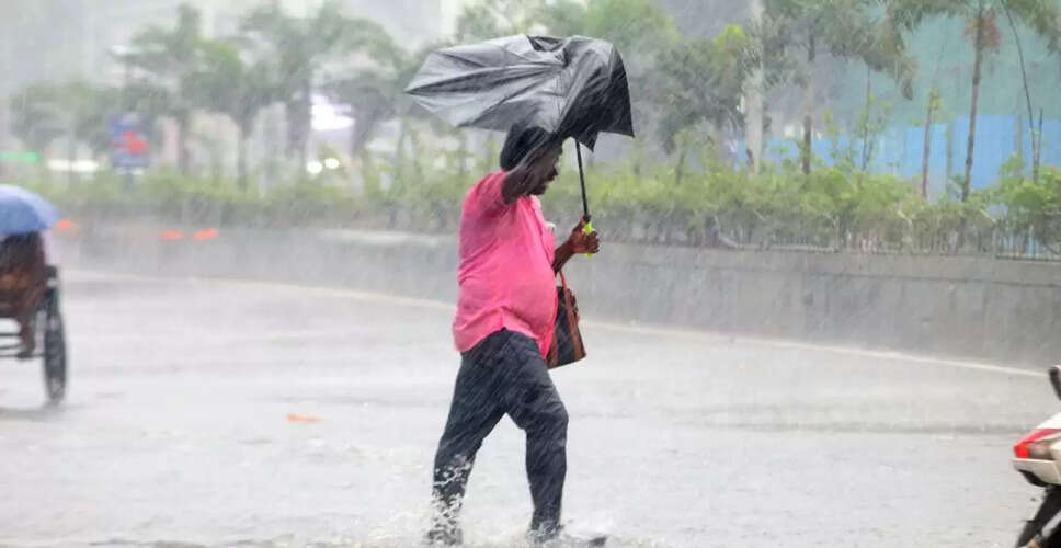 IMD मौसम अपडेट: कई राज्यों में भारी बारिश की चेतावनी