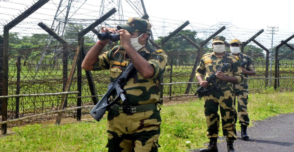मेघालय में बीएसएफ जवानों पर मवेशी तस्करों का हमला, दो घायल