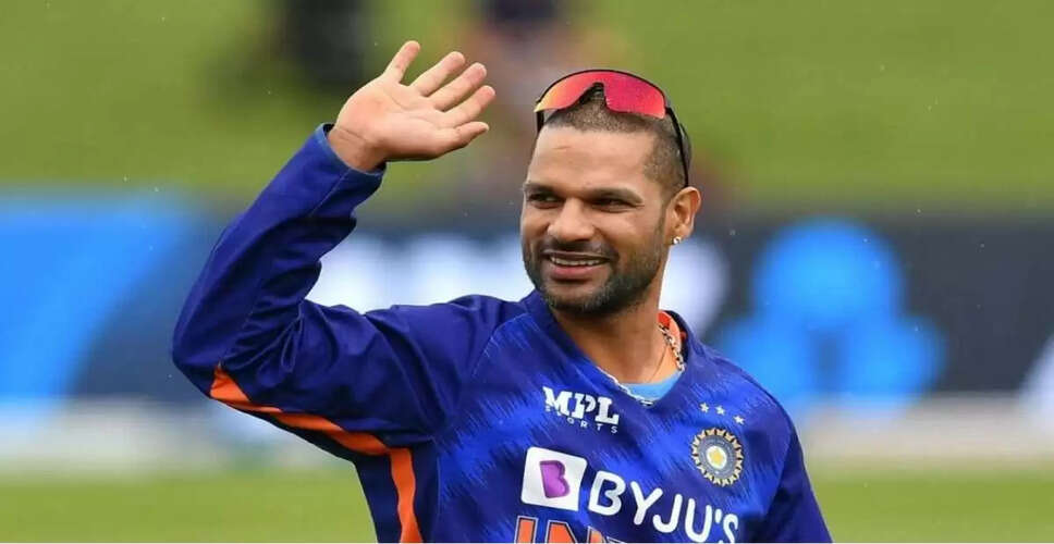 शिखर धवन ने अपने क्रिकेट करियर के अंत के संकेतों पर की चर्चा
