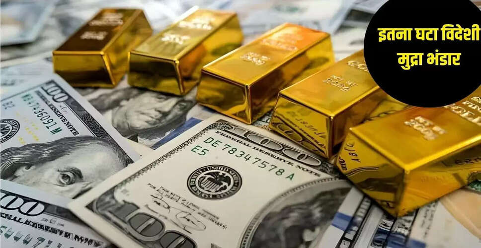भारत के विदेशी मुद्रा भंडार में कमी, 27.6 करोड़ डॉलर की गिरावट
