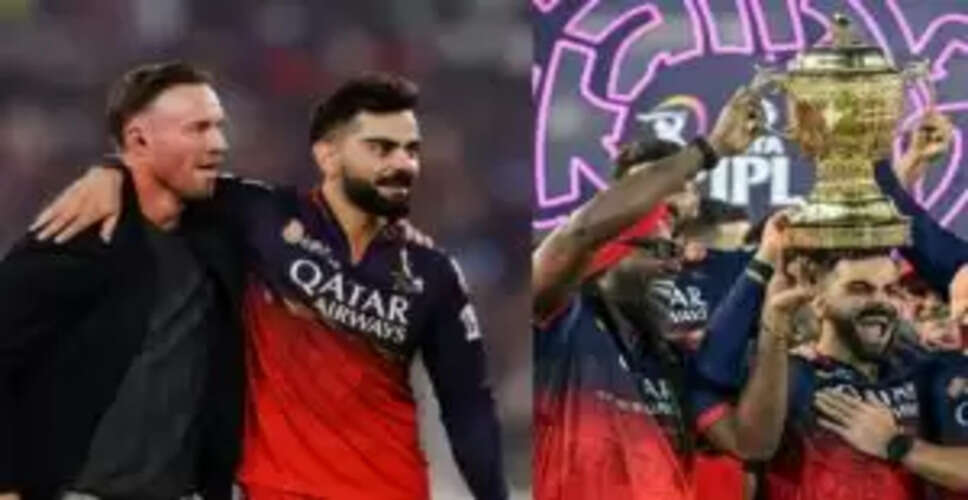 RCB की जीत के बाद एबी डिविलियर्स का क्रिकेट में वापसी का ऐलान