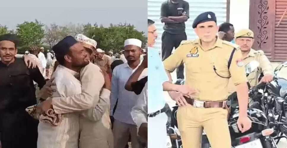संबल में बकरीद पर नमाजियों की भीड़, प्रशासन ने संभाली स्थिति