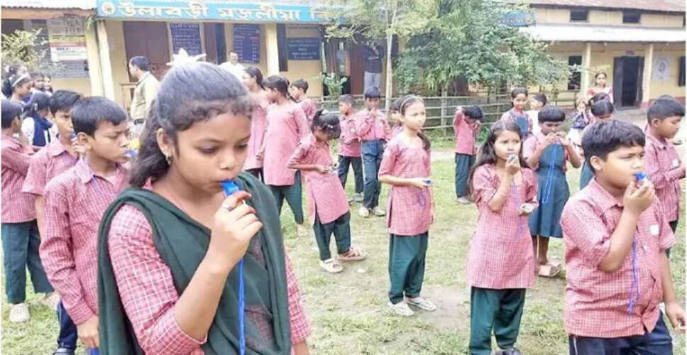 असम में स्कूल छोड़ने वाले छात्रों को वापस लाने के लिए विशेष अभियान