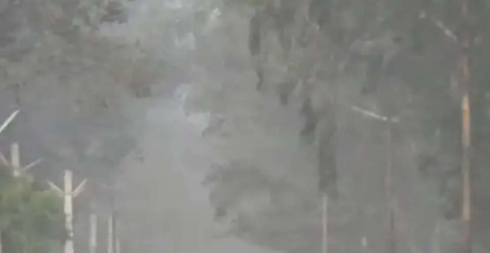 मुजफ्फरनगर में मौसम में बदलाव: हल्की बारिश के बाद धुंध का असर