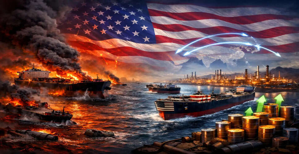 अमेरिका के तेल निर्यात में वृद्धि: क्या वाशिंगटन संकट का लाभ उठा रहा है?