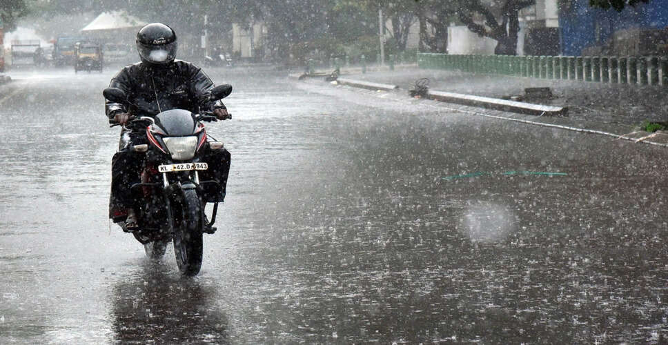 राजस्थान में मानसून की बारिश का सिलसिला जारी, माउंट आबू में रिकॉर्ड बारिश