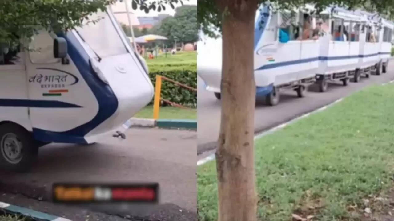 इंडिया में वंदे भारत का नया अवतार: सड़क पर दौड़ती मिनी ट्रेन