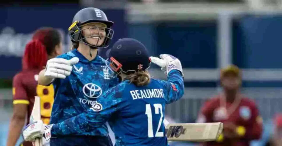 England Completes 3-0 ODI Series Sweep Against West Indies