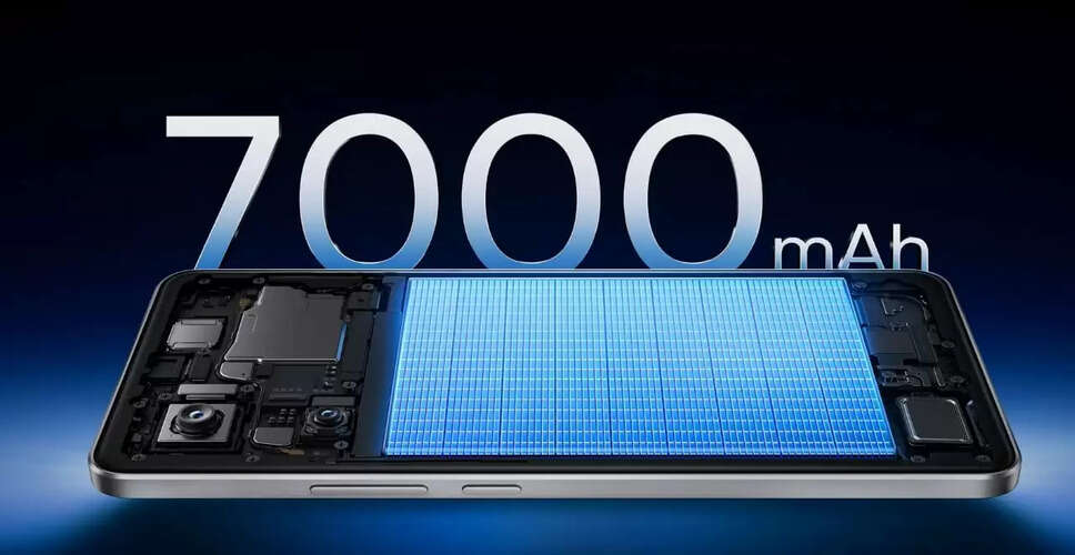 बजट में 7000mAh बैटरी वाले 5 बेहतरीन स्मार्टफोन