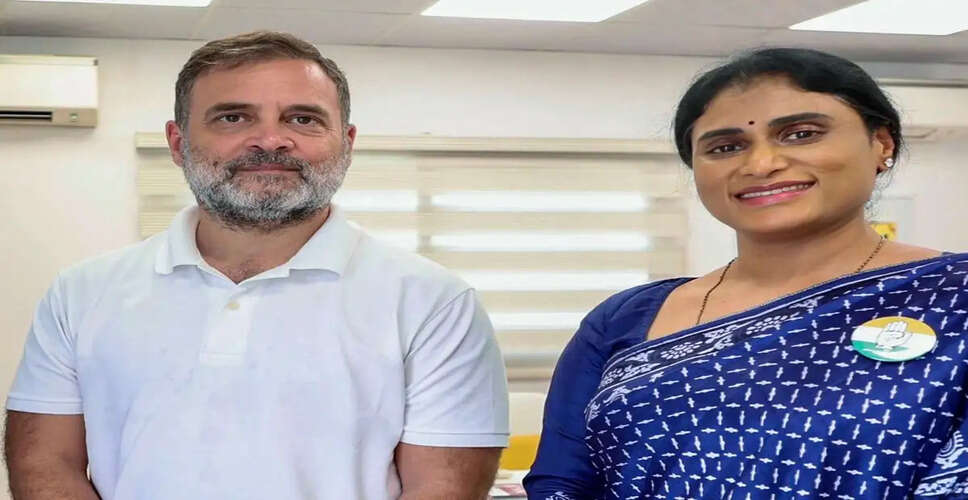 वाईएस शर्मिला को राज्यसभा में मनोनीत करने पर कांग्रेस का विचार