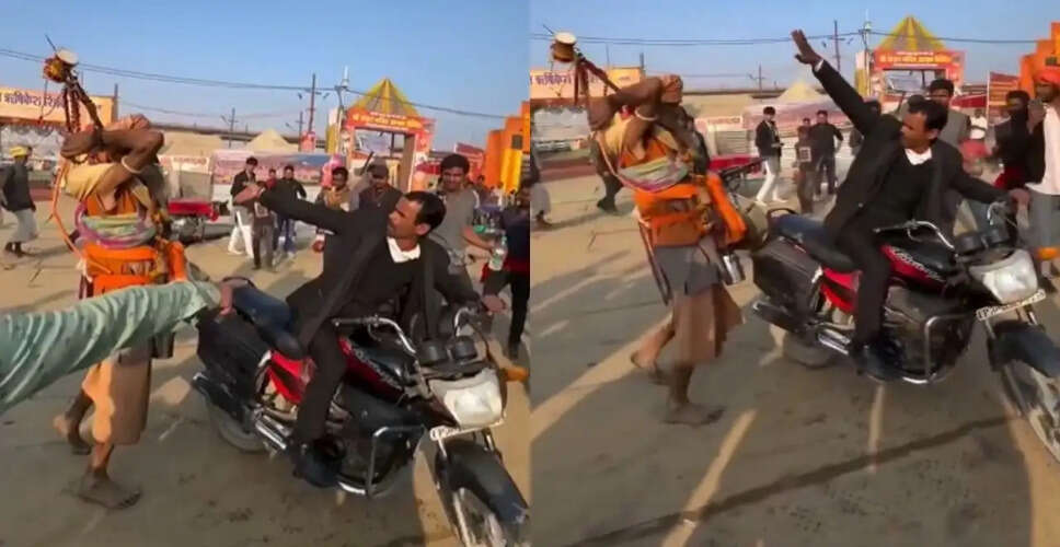 महाकुंभ में साधू बाबा का गुस्सा: वकील की पिटाई का वीडियो हुआ वायरल