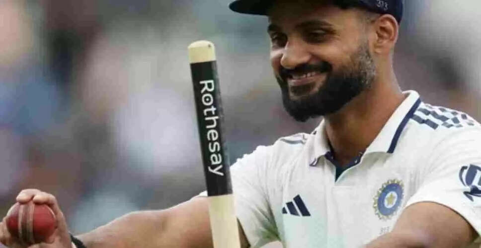 भारत ने इंग्लैंड के खिलाफ टेस्ट सीरीज में शानदार प्रदर्शन किया