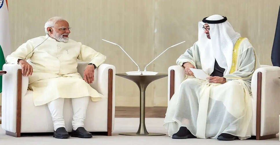 प्रधानमंत्री मोदी की UAE यात्रा: रणनीतिक साझेदारी को नई दिशा