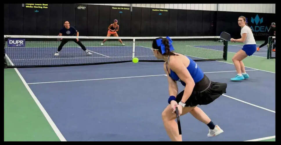 2026 के लिए डिंक माइनर लीग पिकलबॉल का कैलेंडर जारी