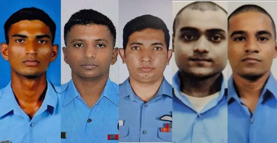 जोरहाट में AN-32 विमान दुर्घटना में पांच वायुसेना कर्मियों की मौत