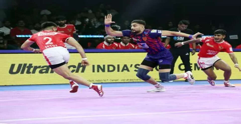 दबंग दिल्ली की जीत में अशु मलिक की शानदार भूमिका