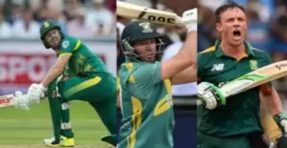 WCL में एबी डिविलियर्स का धमाल, 46 गेंदों में बनाए 123 रन