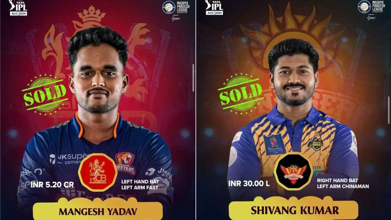 मध्यप्रदेश क्रिकेट लीग से 14 खिलाड़ियों का IPL और WPL में चयन