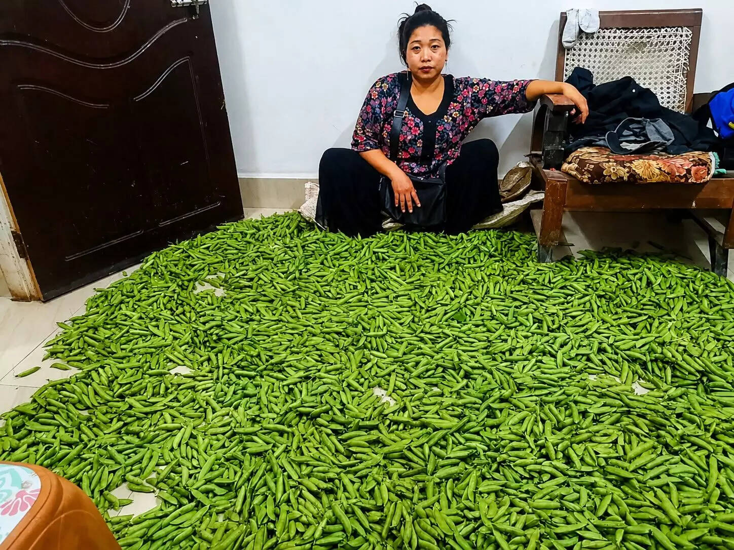 मणिपुर में हरी मटर की फसल से नशामुक्ति की दिशा में एक कदम