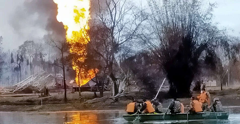 कोनासीमा में गैस कुएं में आग बुझाने के लिए विशेषज्ञ टीम पहुंची