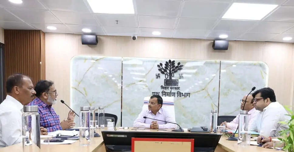 बिहार में पुलों की सुरक्षा की उच्च स्तरीय समीक्षा बैठक